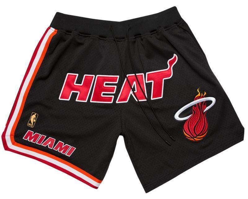 Miami Heat Black Basketball Shorts