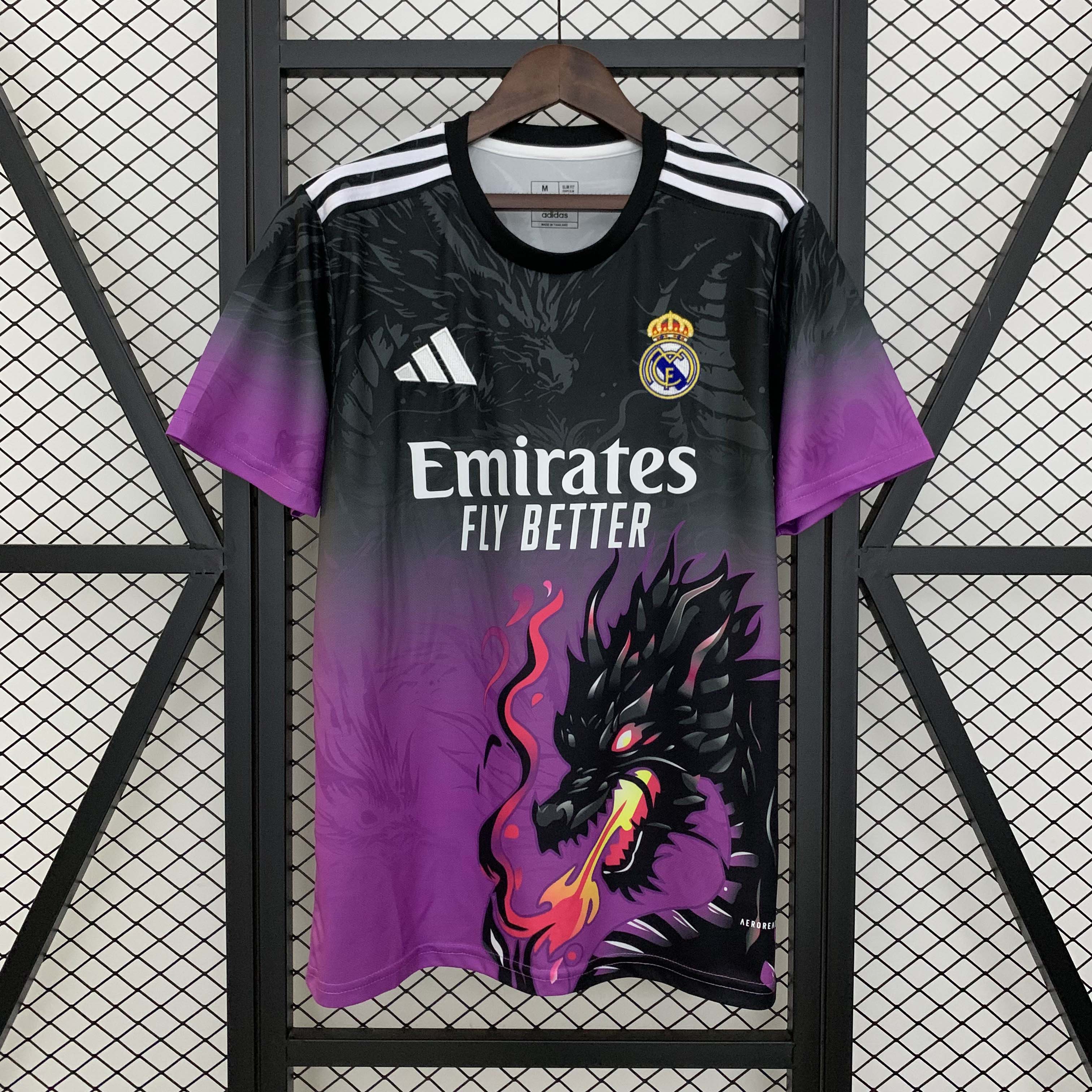 2025/2026 Real Madrid Special Edition Purple Football Shirt1:1 Thai Quality