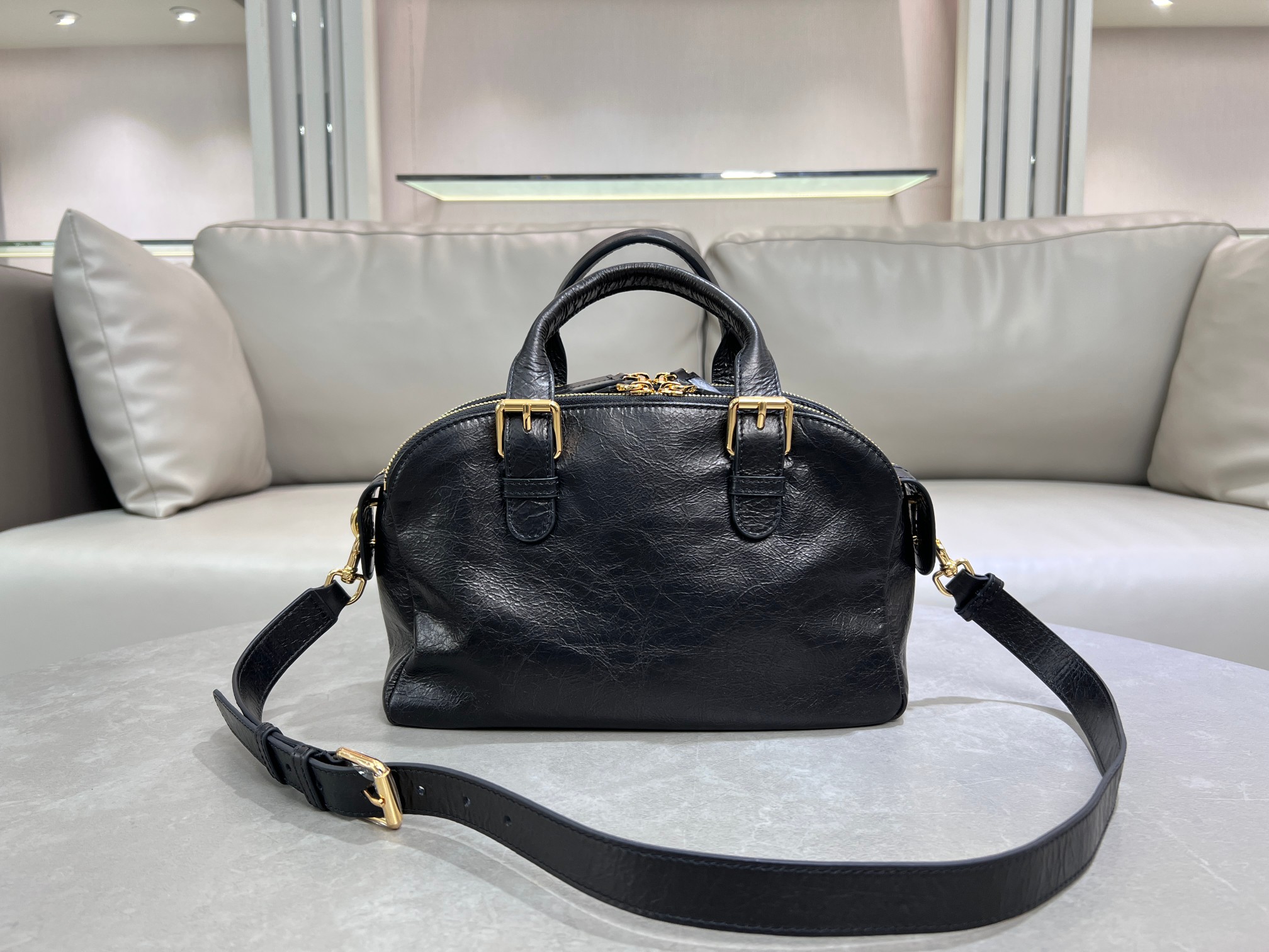 TOP Christian Dior Grand Tour Bag - 28×19×9.5cm - Black