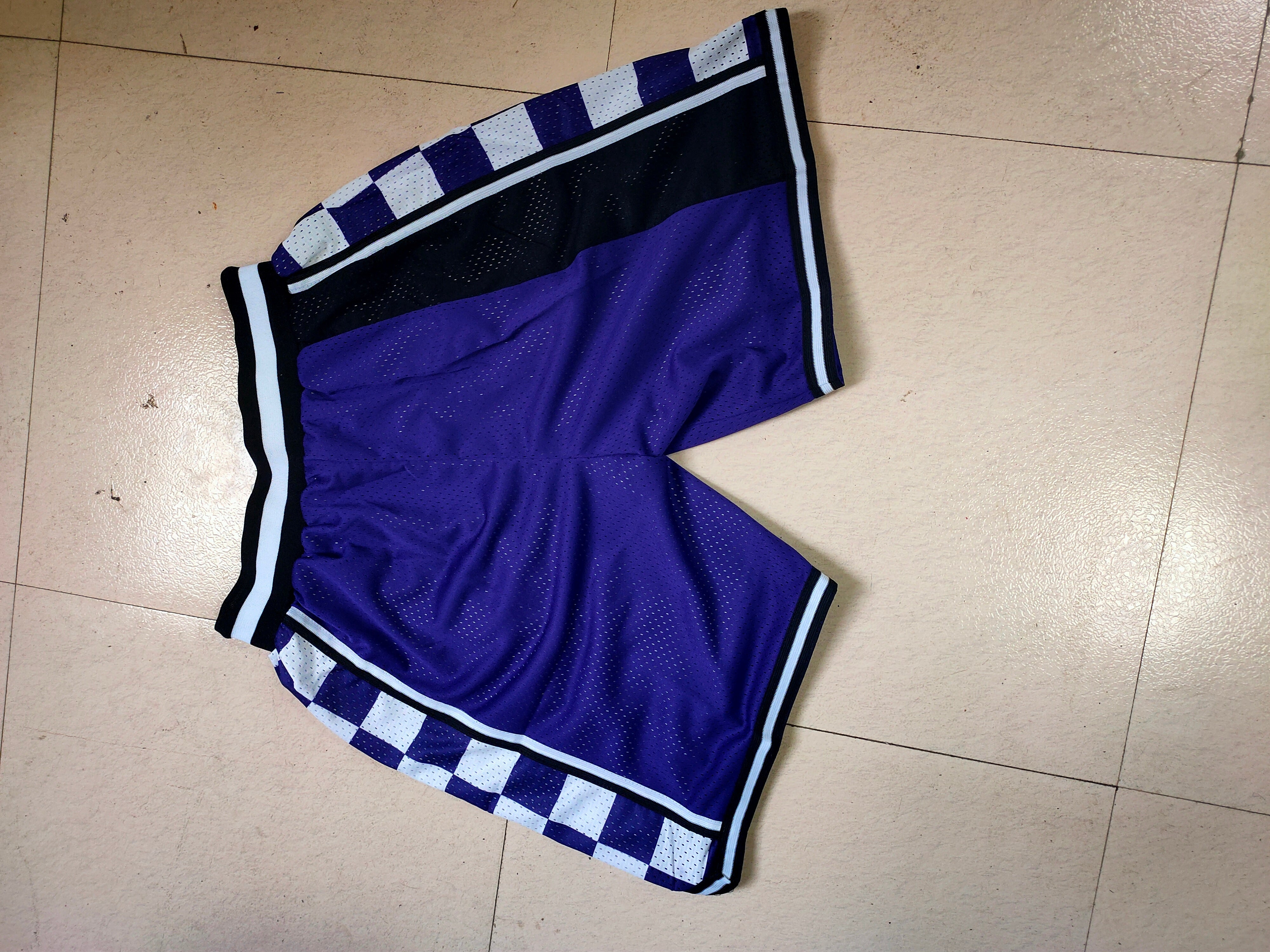 Sacramento Kings Purple Justton Retro Pocket Shorts