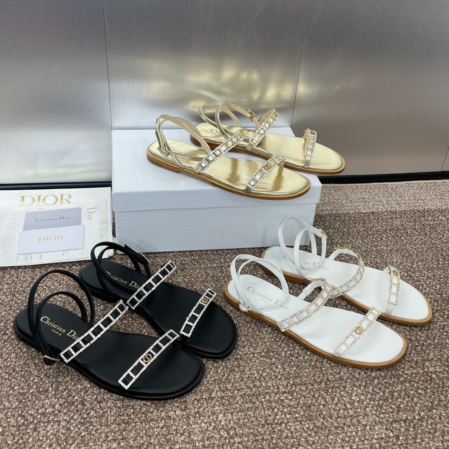 TOP Christian Dior Attitude Sandals - 3 Color