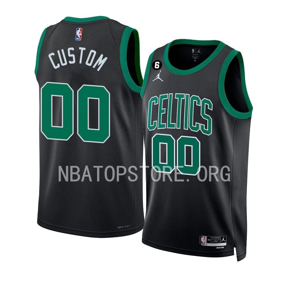 Custom Boston Celtics 2022-23 Statement Jersey