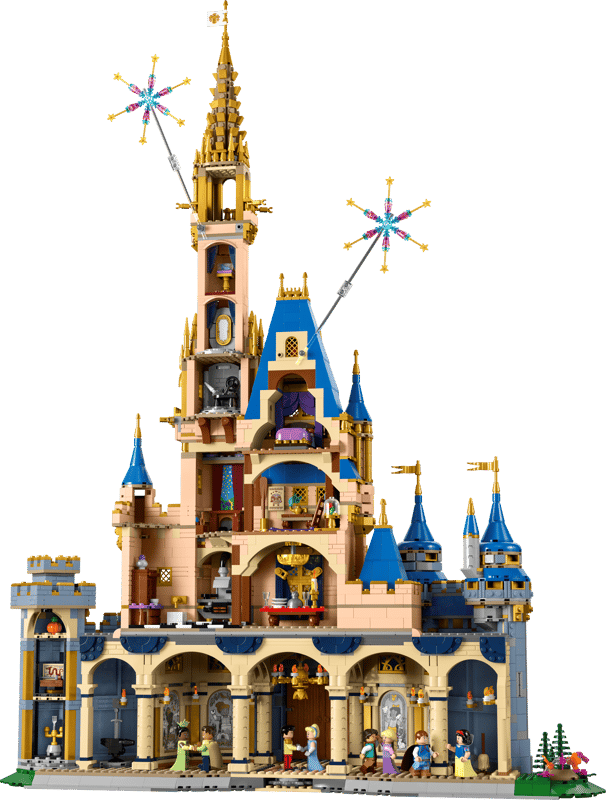 Magical Princess Castle Building Set – 4,000+ Pieces Collectors Edition 43222 thumbnail 11