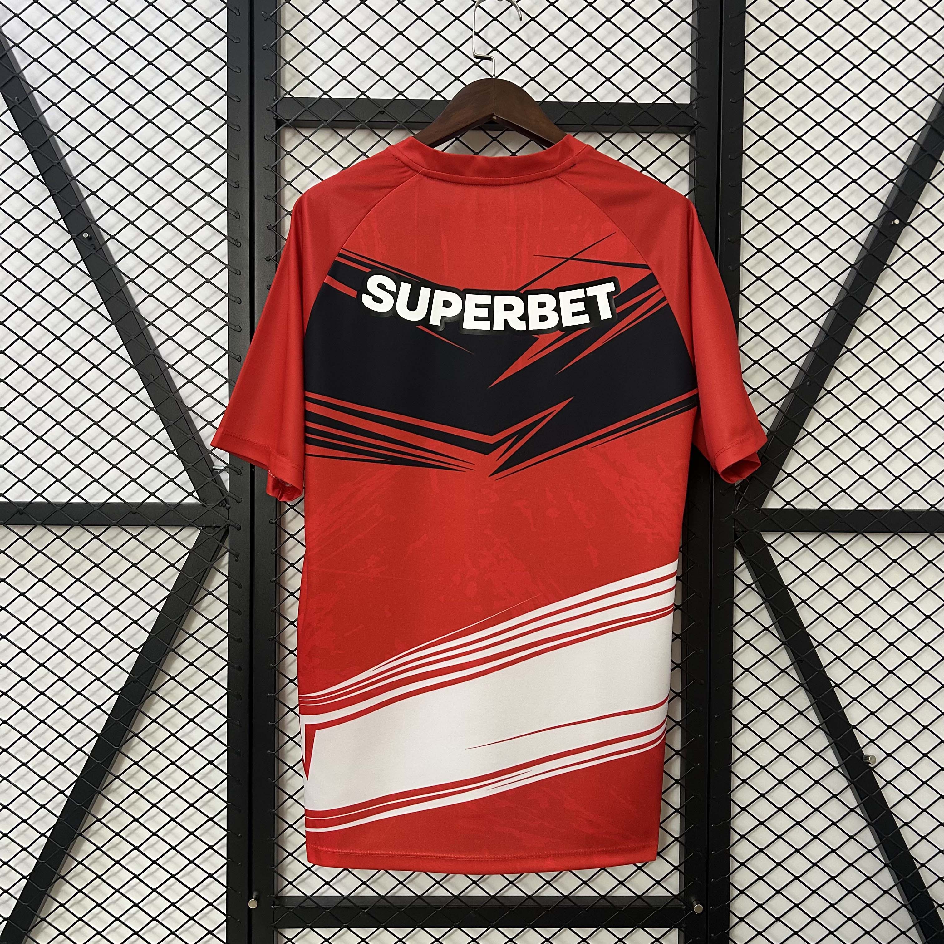 2025/2026 São Paulo Goalkeeper Red Jersey 1:1 Thai Quality