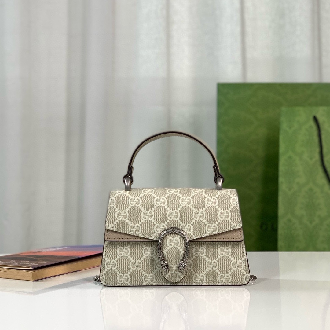 TOP GUCCI Dionysus Series Mini Handbags 18X12X6cm - 2 Colors