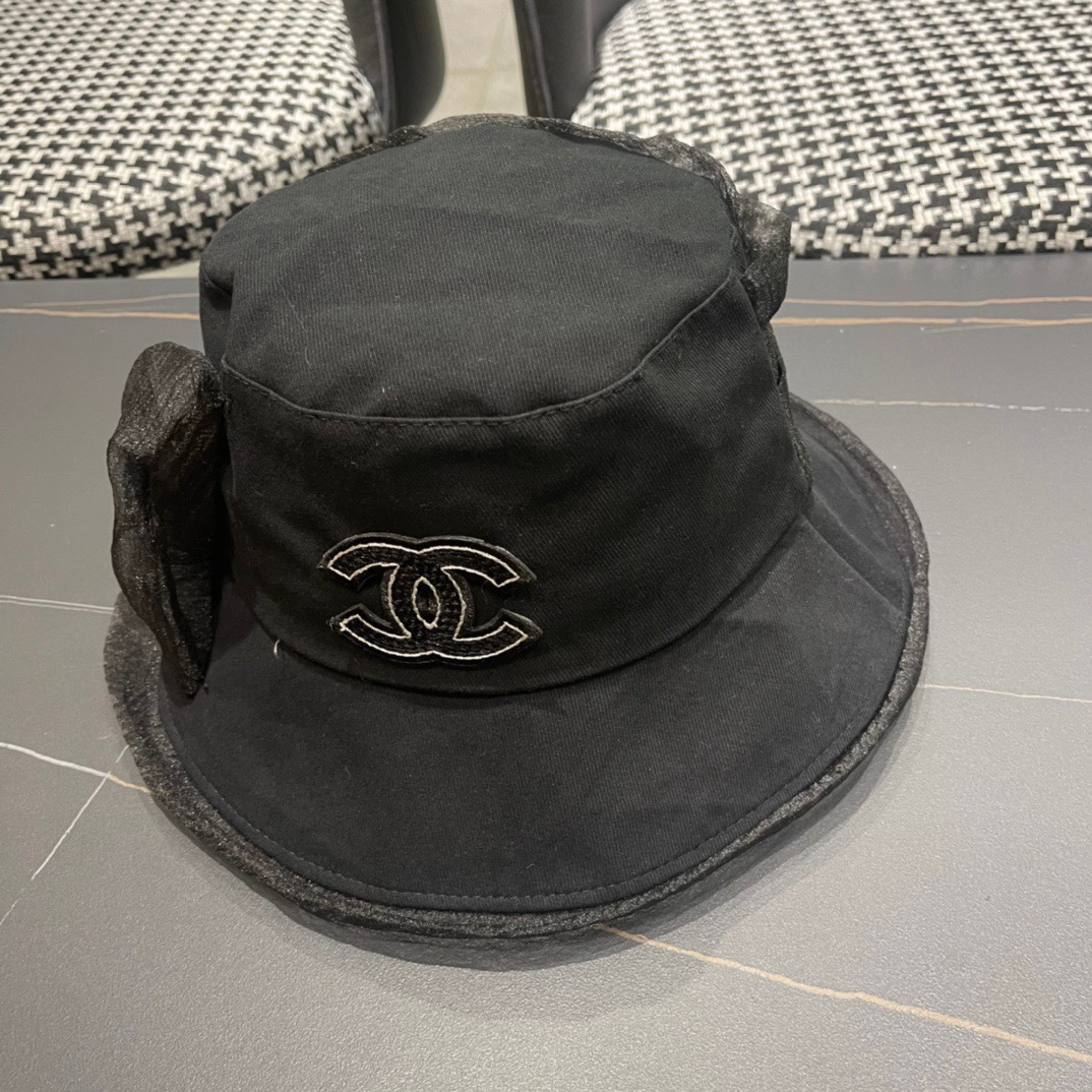 TOP CHANEL Versatile Fisherman Hat - 2 Colour
