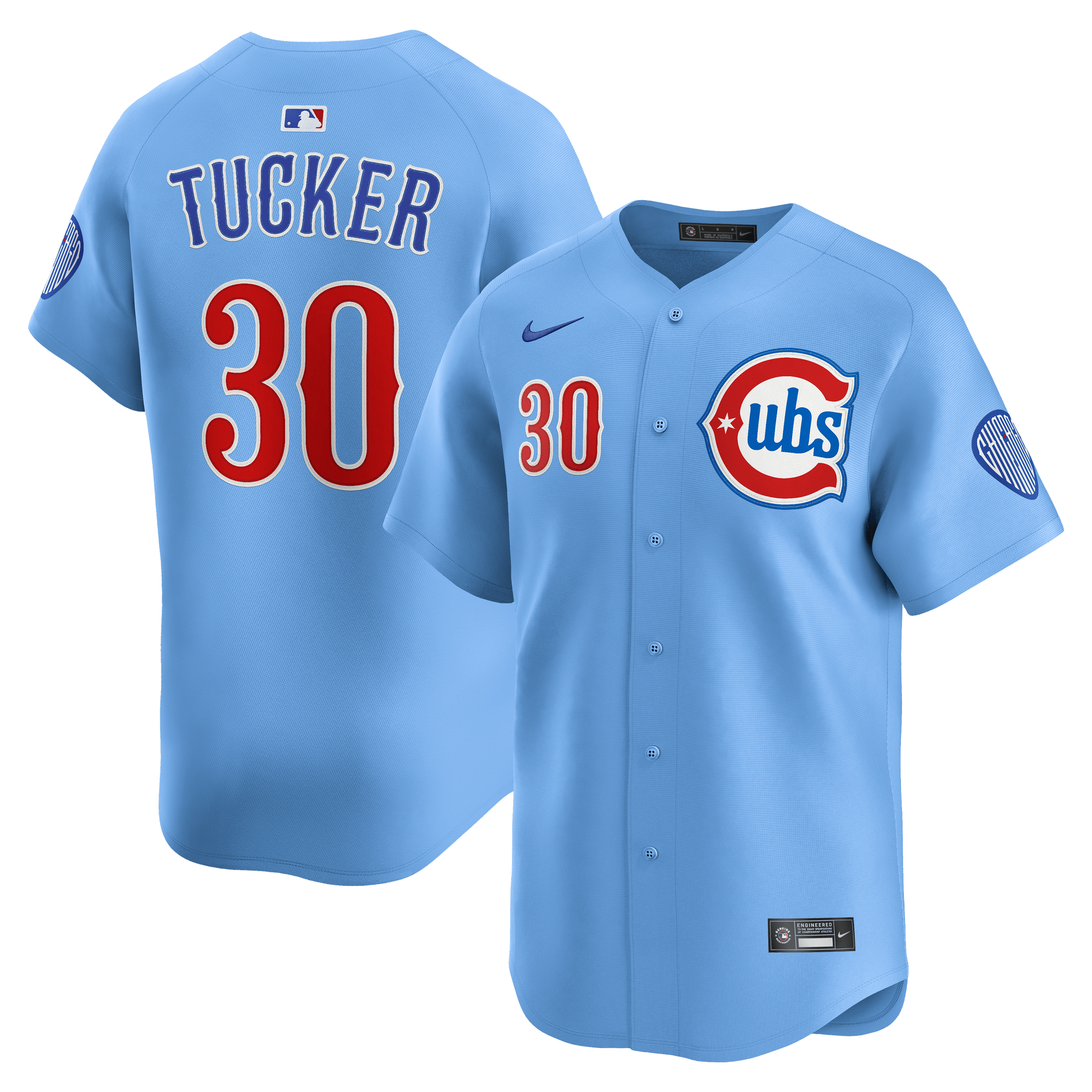 Kyle Tucker 30 Chicago Cubs Limited Alternate 2 Men Jersey – Baby Blue