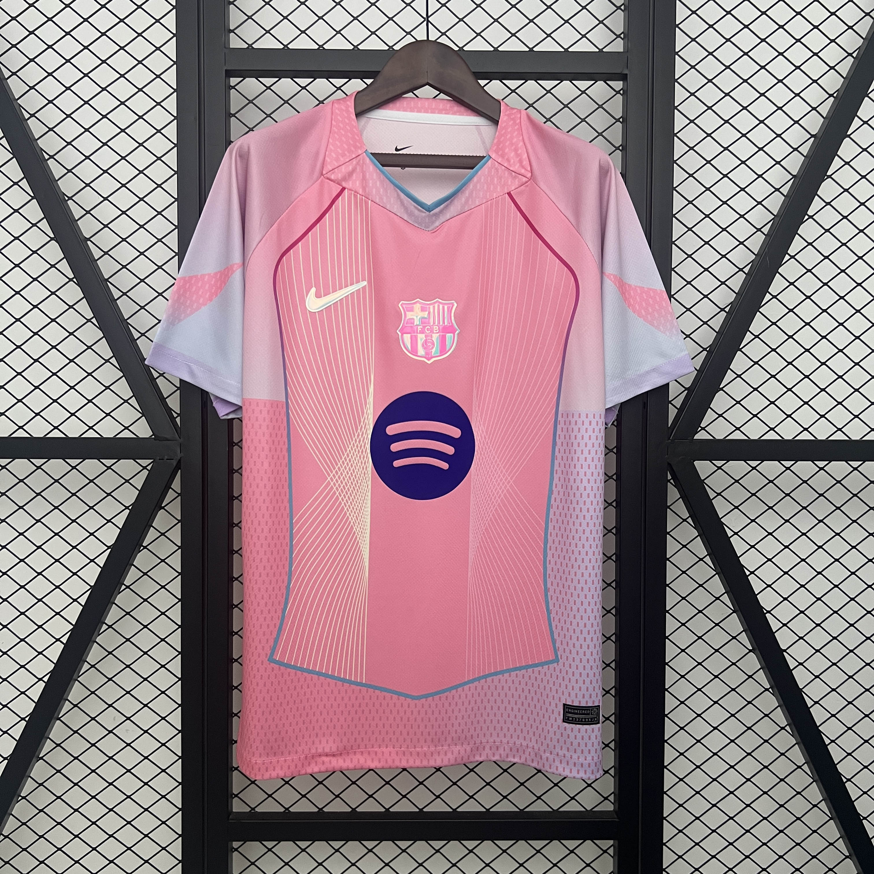 2025/2026 Barcelona Concept Pink Football Shirt 1:1 Thai Quality