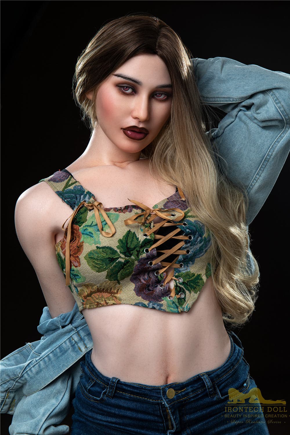 168cm/5ft6 B-Cup European Bubble Butt Silicone Sex Doll - Pearl S19 Natural Skin