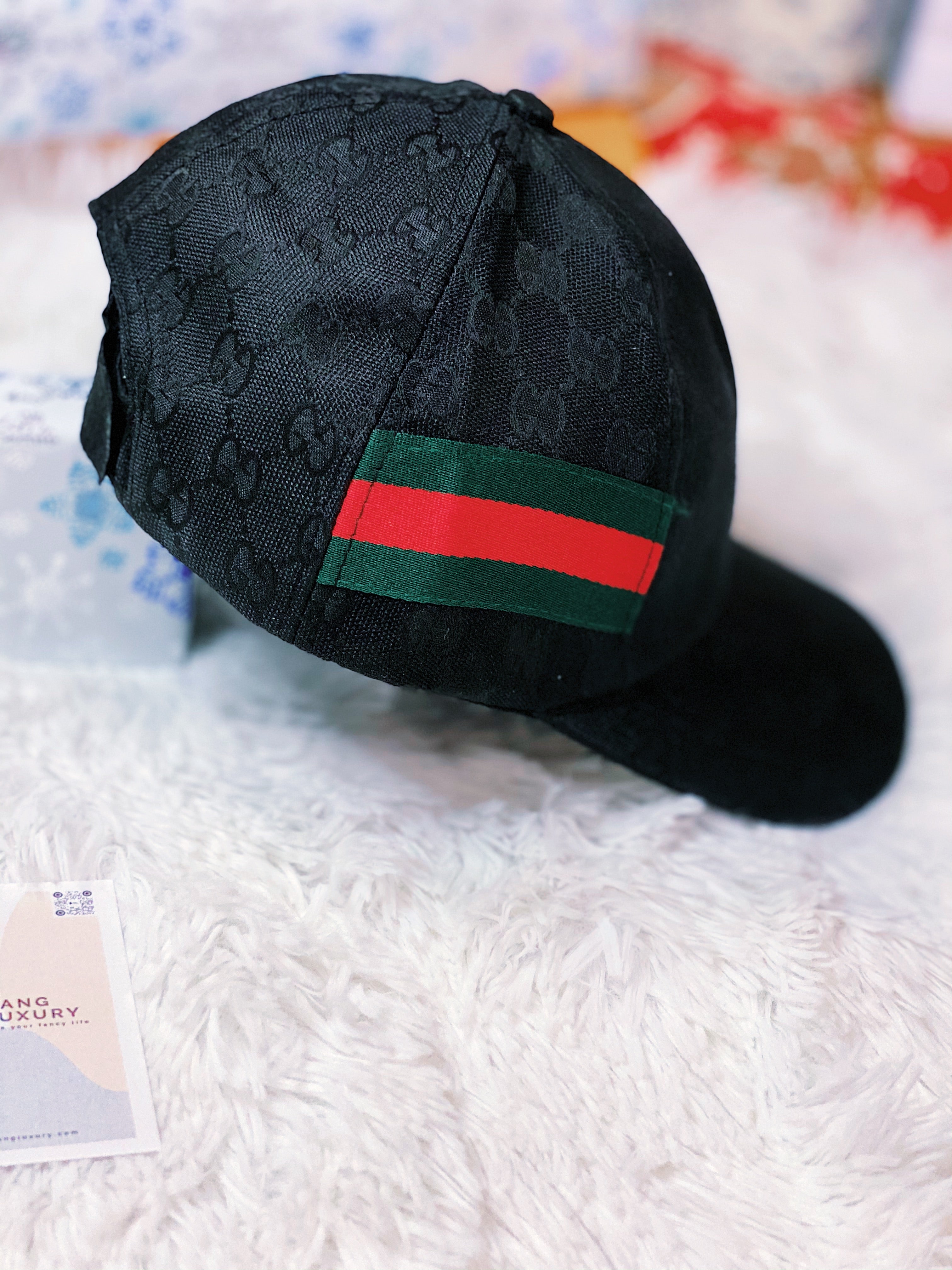 TOP GUCCI Black Cap