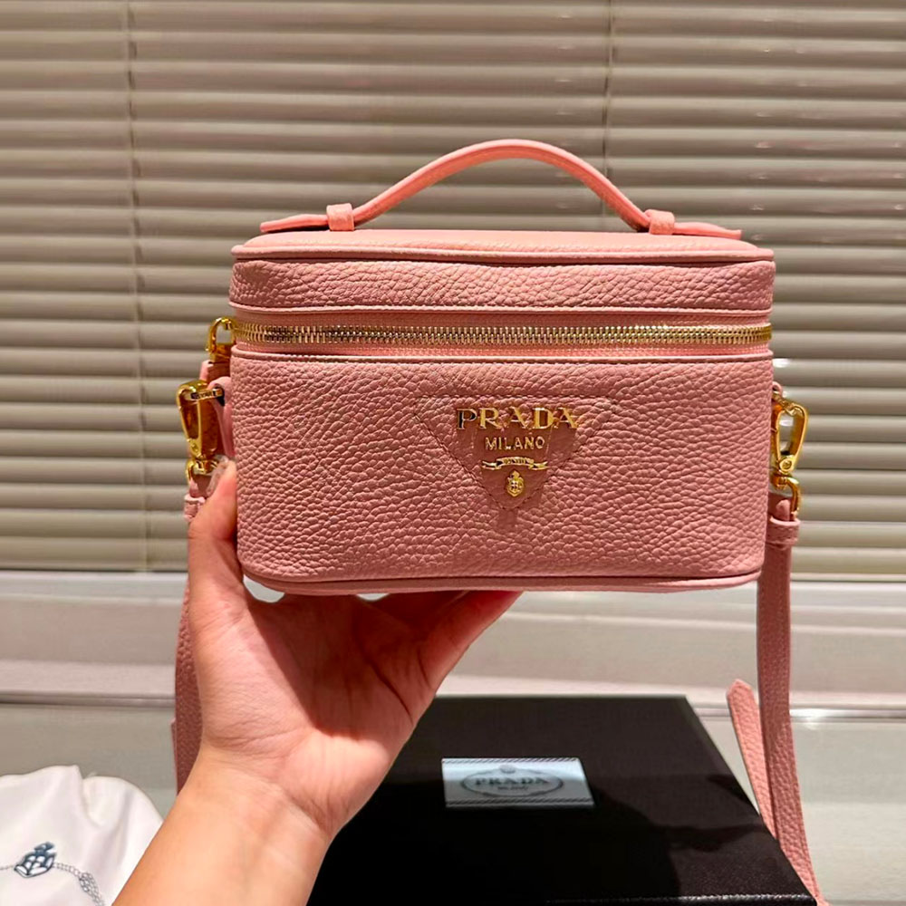 Prada Leather Makeup Bag (Replica)