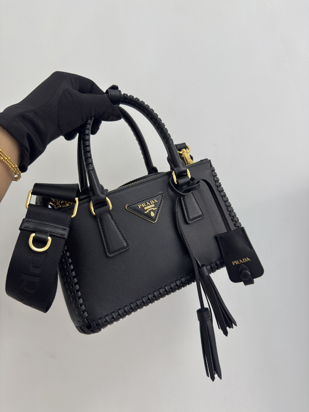 TOP PRADA Galleria  Saffiano Bag 21x12.5x8.5cm - 2 Colors