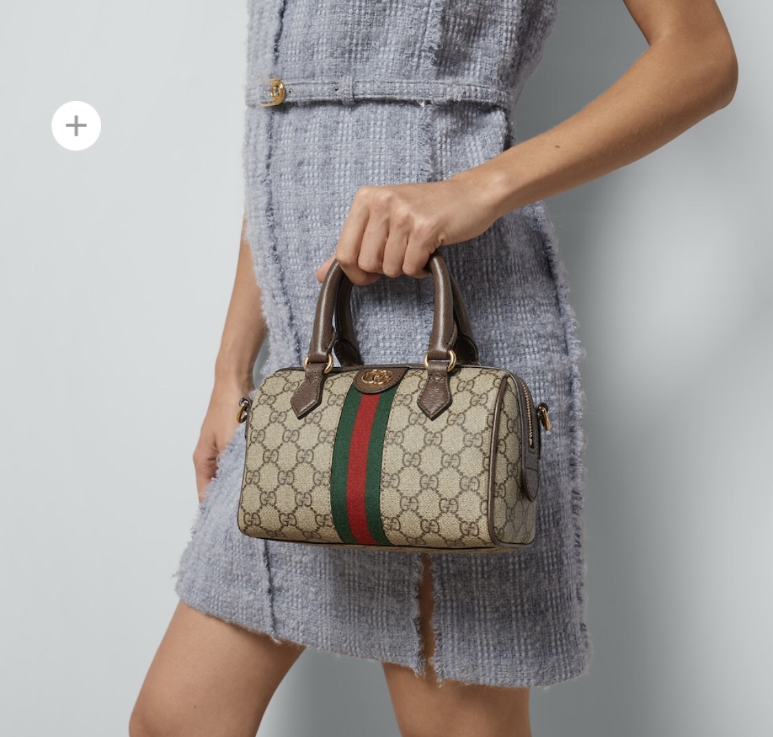 TOP GUCCI Classic Handbag - 21.5X14X11.5CM/26.5X17.5X14CM/31X20X16.5CM - Brown