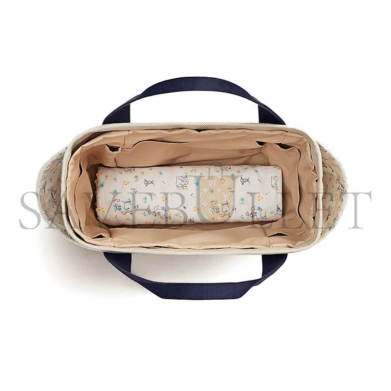 HERMÈS CABRIOLE NAPPY BAG H104481M 01 (50*32*20cm)