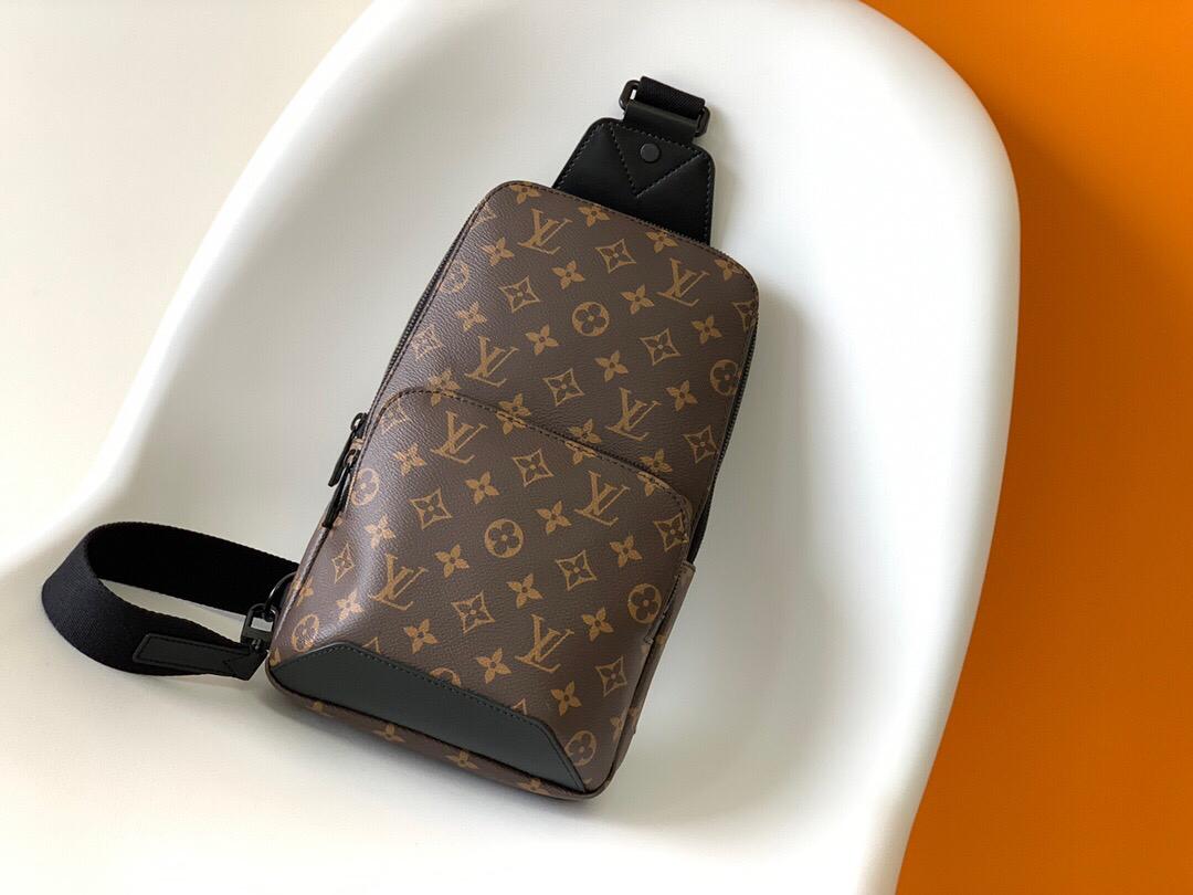TOP Louis Vuitton LV L*V Sling Monogram Backpack 20 x 31 x 10 cm- Brown