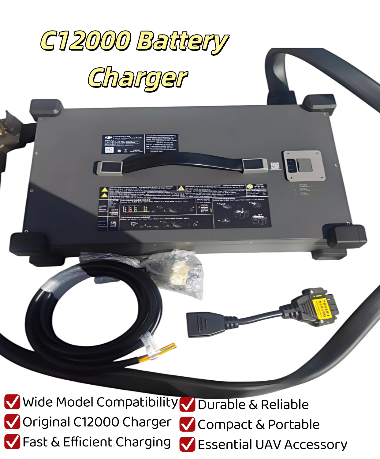 Brand New Original DJ1 Agras T100 C12000 Battery Charger for T100 T70 T70P Drone Accessories Intelligent Power