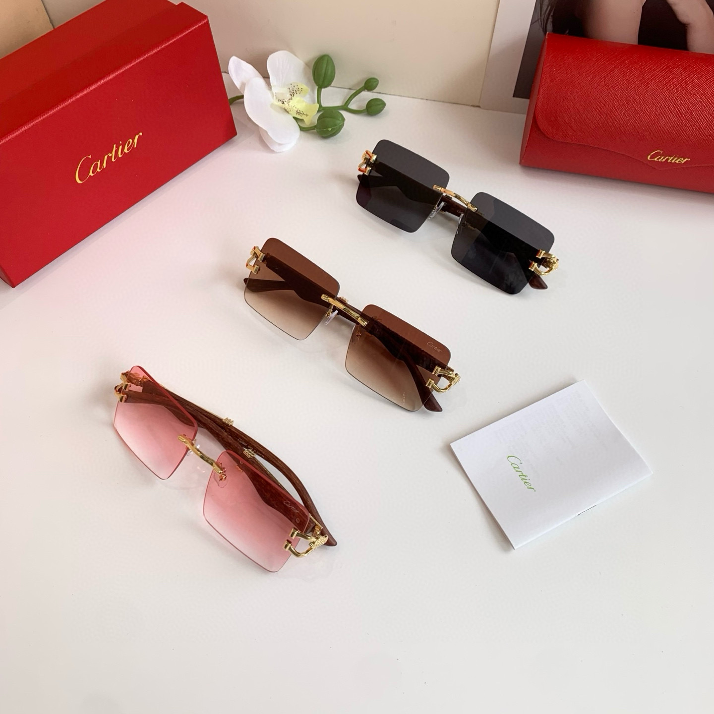 TOP Cartier Sunglasses - 3 Colors