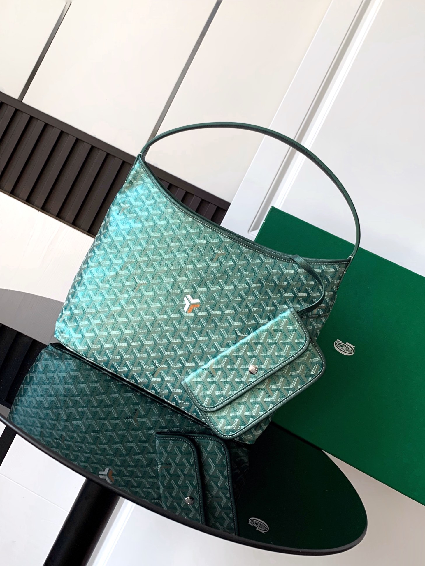 TOP Goyard Boheme Hobo Bag  27 cm x 15 cm x 42 cm- 3 Colour