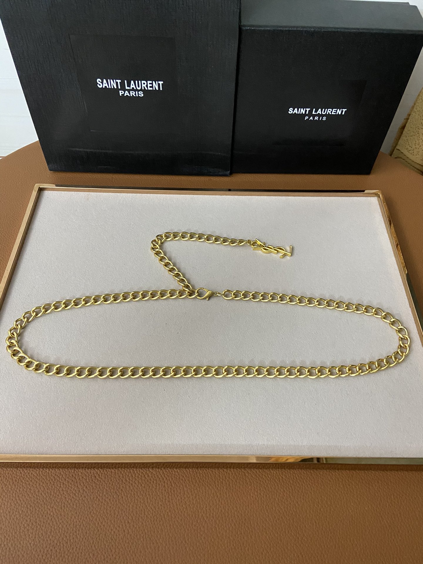 TOP Yves Saint Laurent YSL Waist Chain - 2 Colour