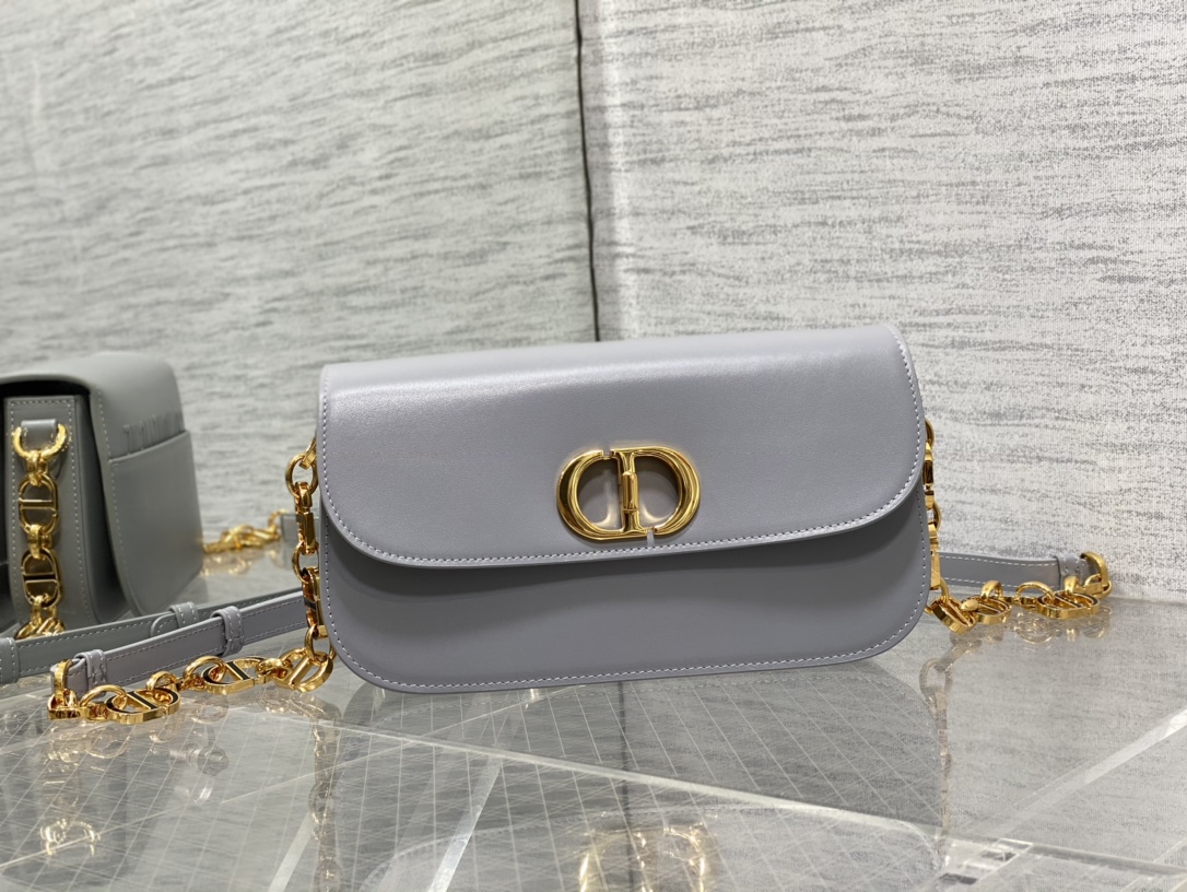 Top Christian Dior Smooth Cowhide 30 Montaigne Avenue Mini 18*4.5*10cm - 6 Colors&GHW