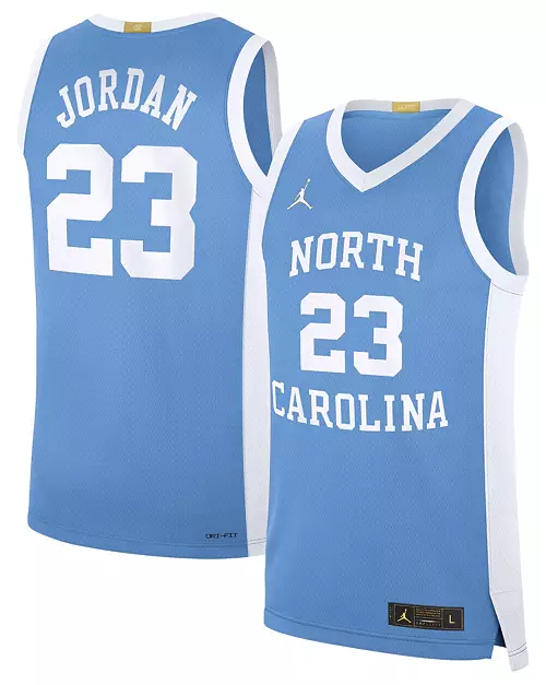 North Carolina Tar Heels Michael Jordan #23 Carolina Blue Replica Basketball Jersey