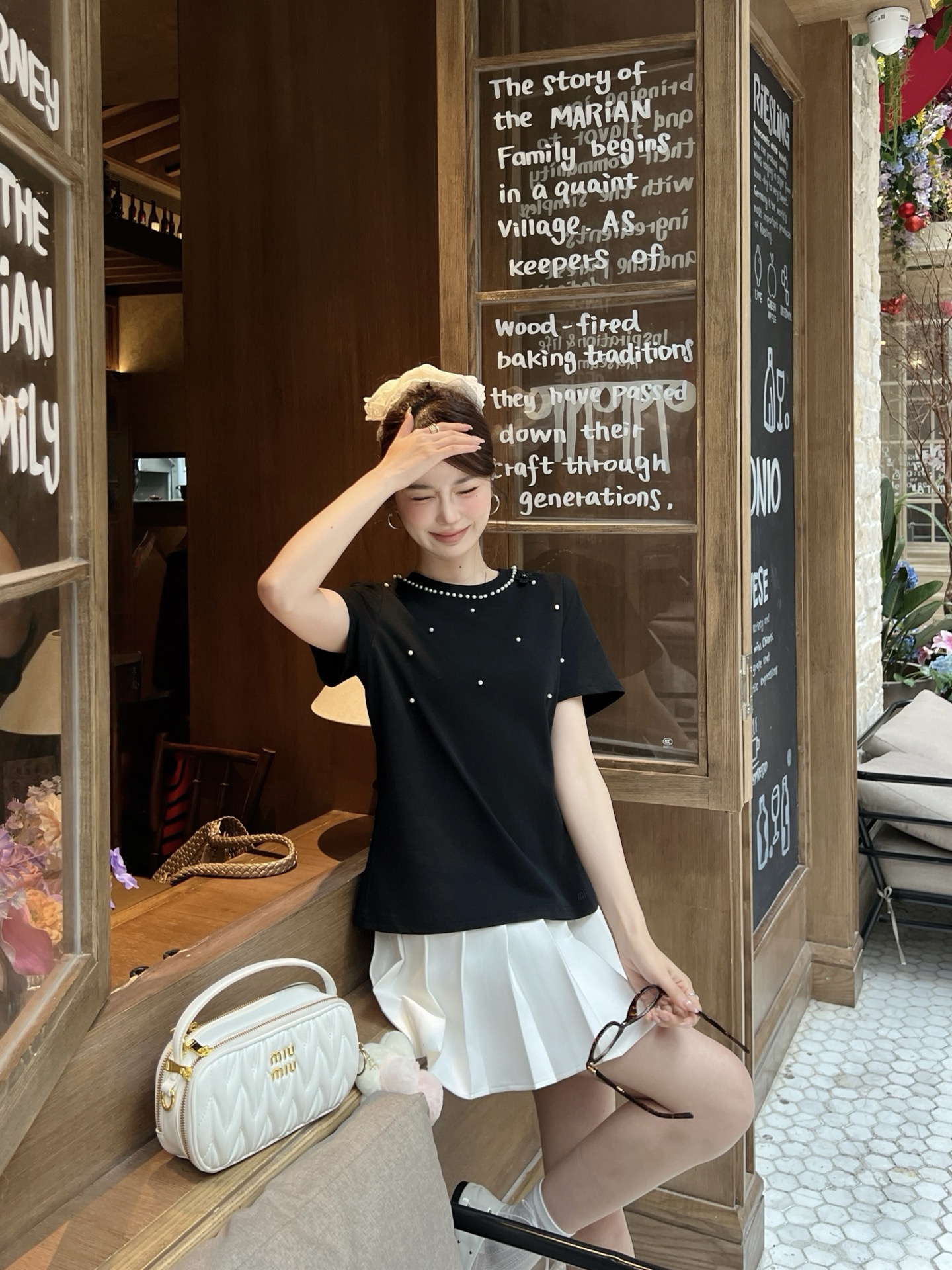 TOP Miu Miu T-Shirt - 2 Colors