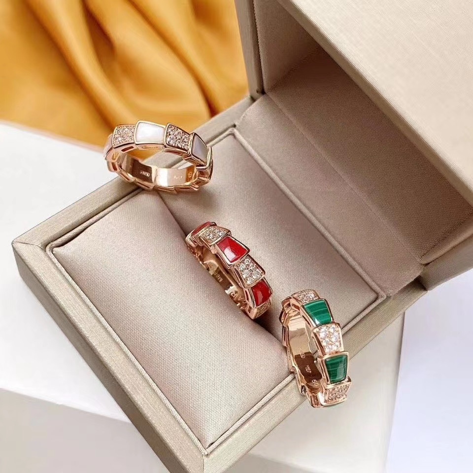 TOP BVLGARI Serpenti Viper Ring