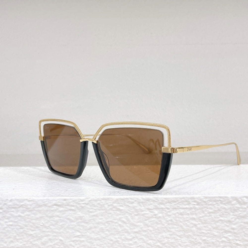 Dior  Stylish Temperament Hollow Frame sunglasses Top quality (Perfect Replica）