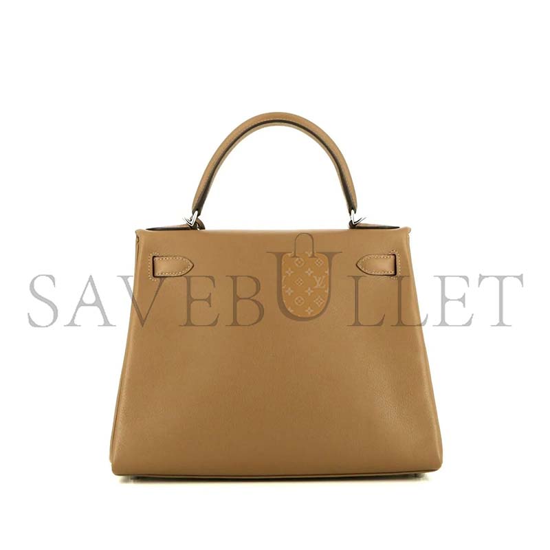HERMÈS KELLY 28 SWIFT WITH PALLADIUM HARDWARE (28*22*10cm)