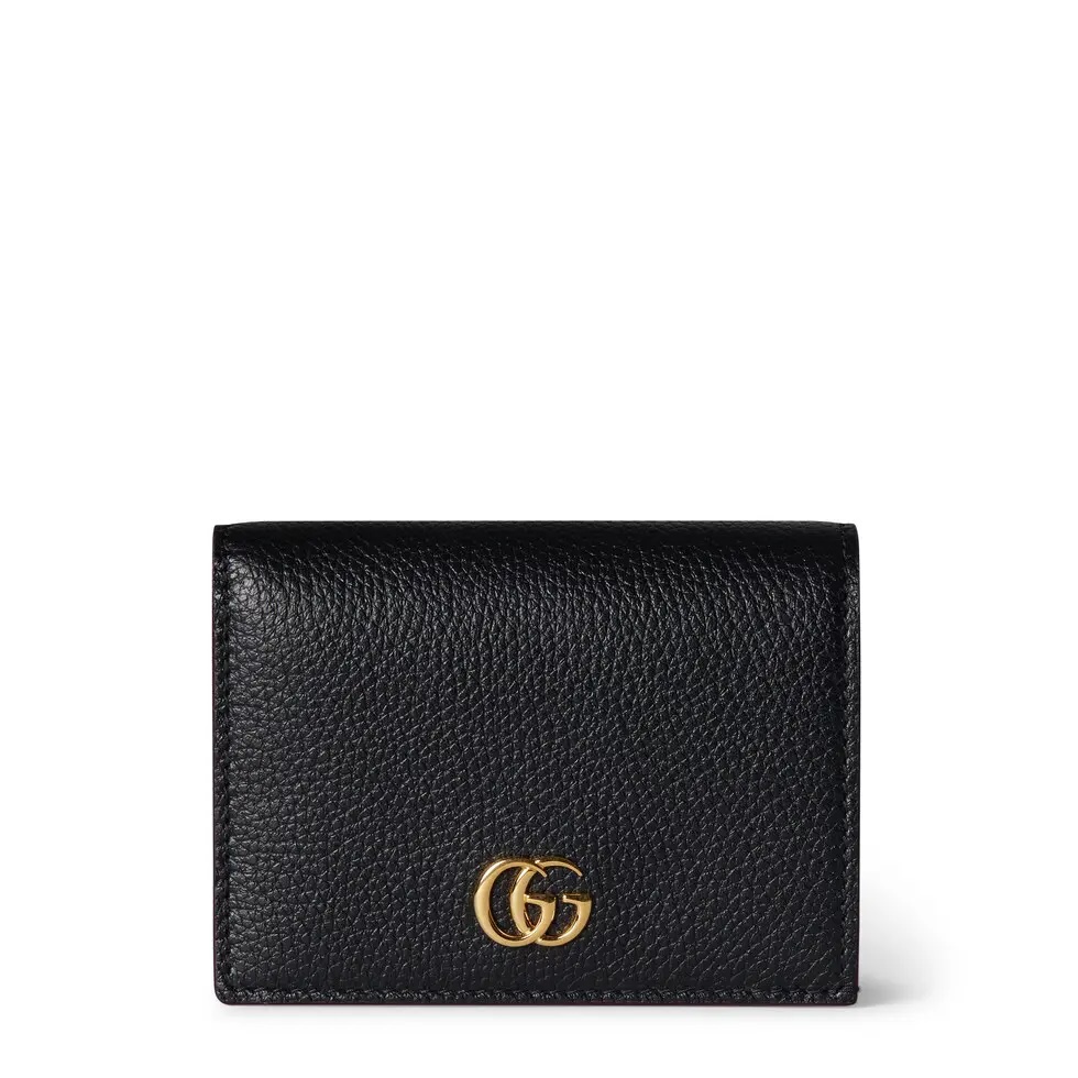 TOP GUCCI Wallet 11 x 17.5 cm- Black