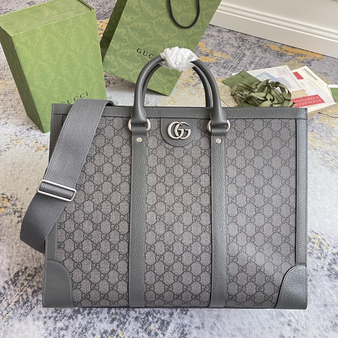 TOP GUCCI Leather Tote Bags 43X35X18.5CM - 4 Colour