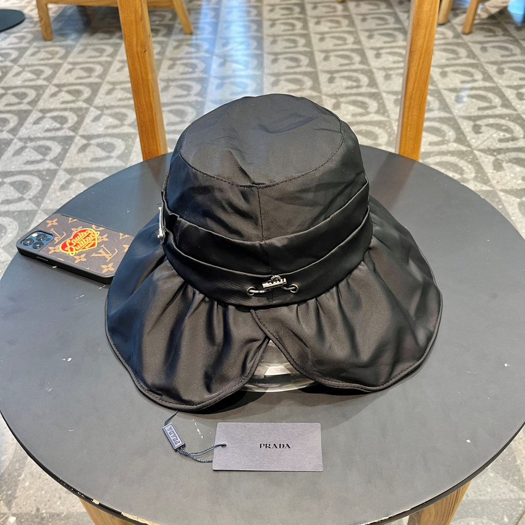 Prada Sunblock Fisherman Hat Sunhat （Replica）