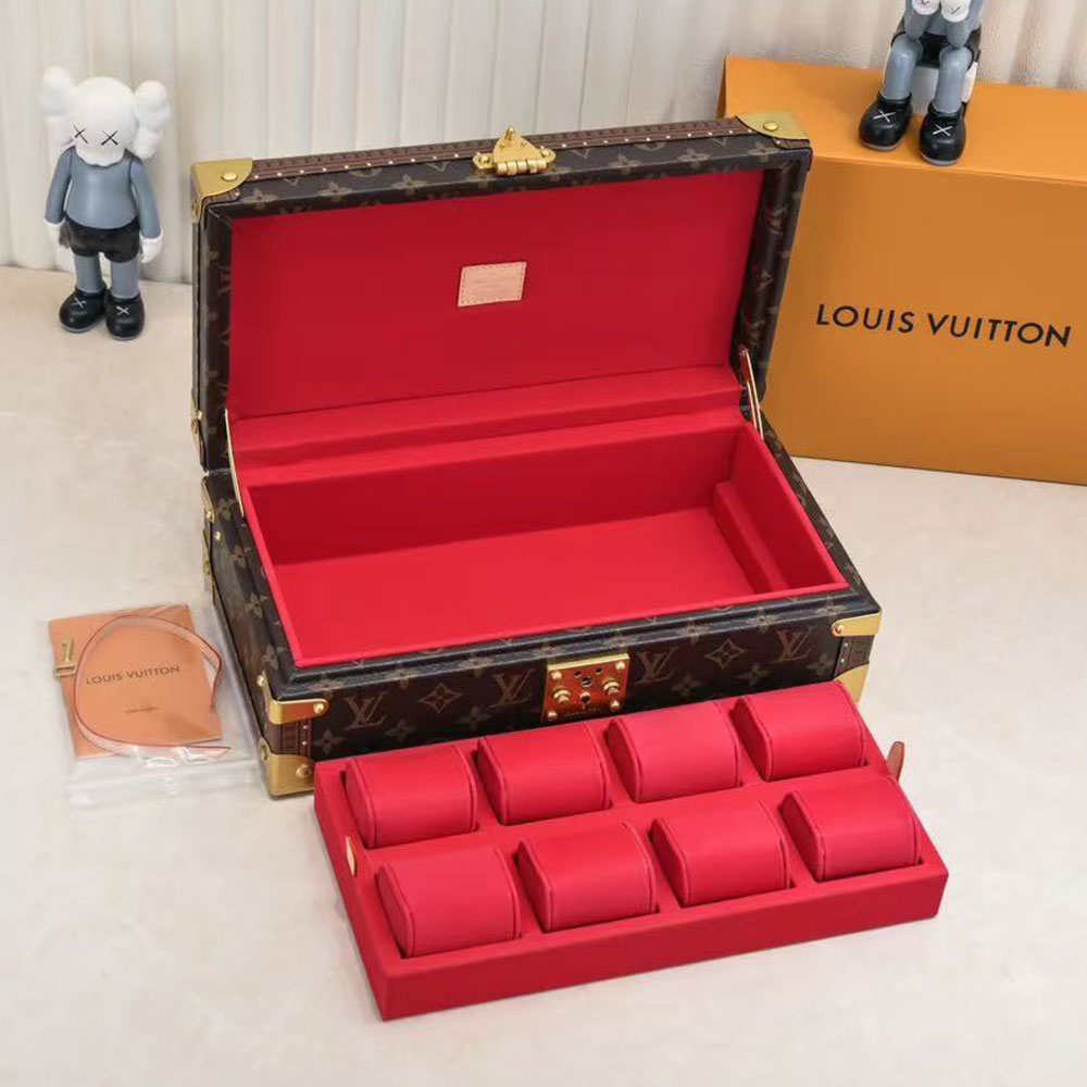 Louis Vuitton Lv  Coffret 8 Montres Watch Bag (Replica)