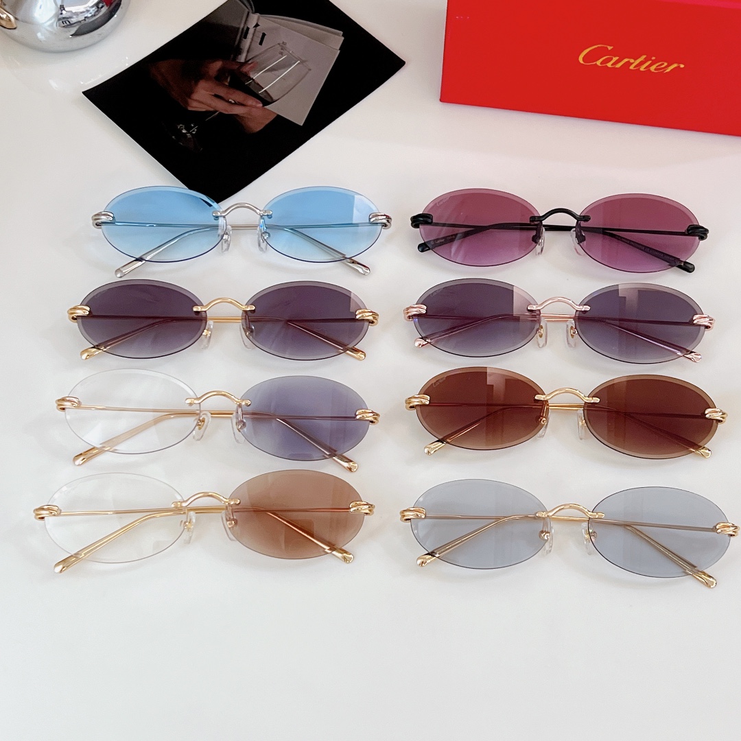 TOP Cartier Sunglasses - 8 Color