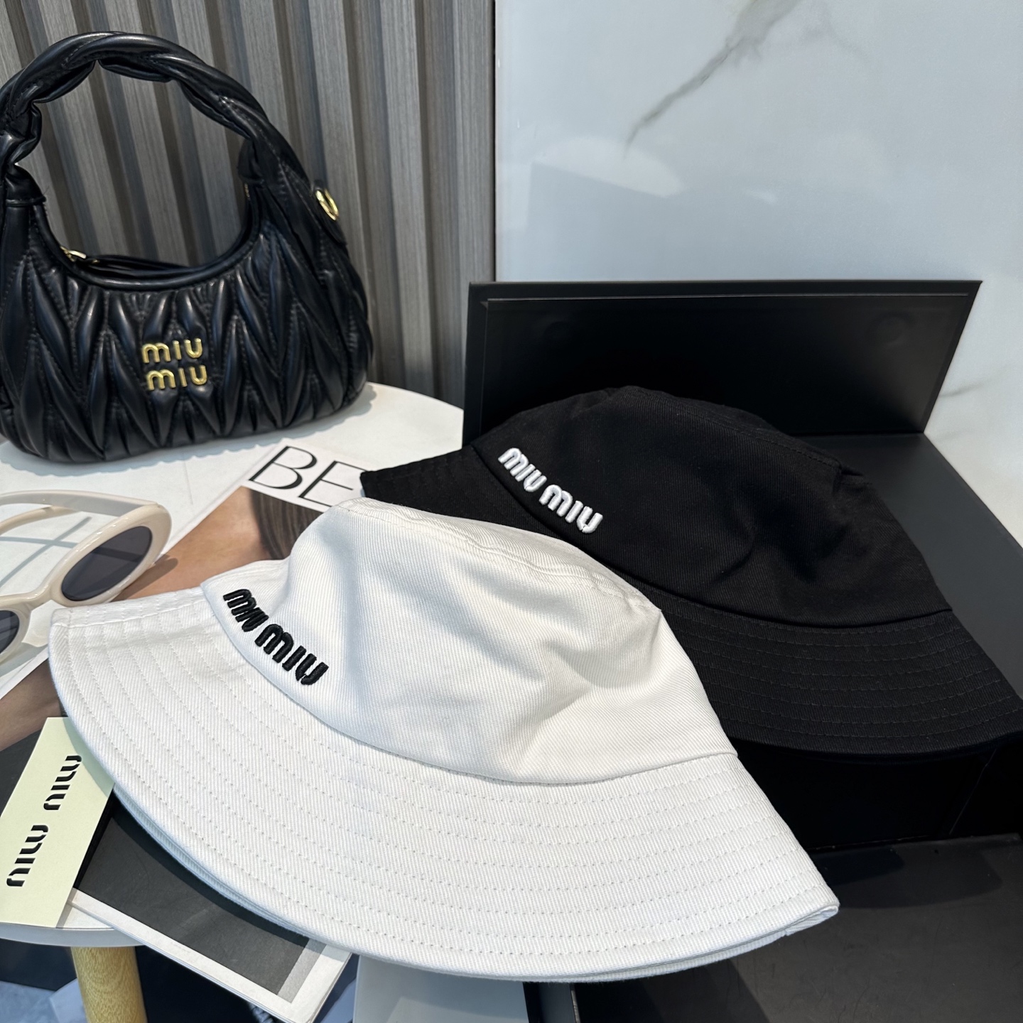 TOP Miu Miu Fisherman's Hat - 2 Colors