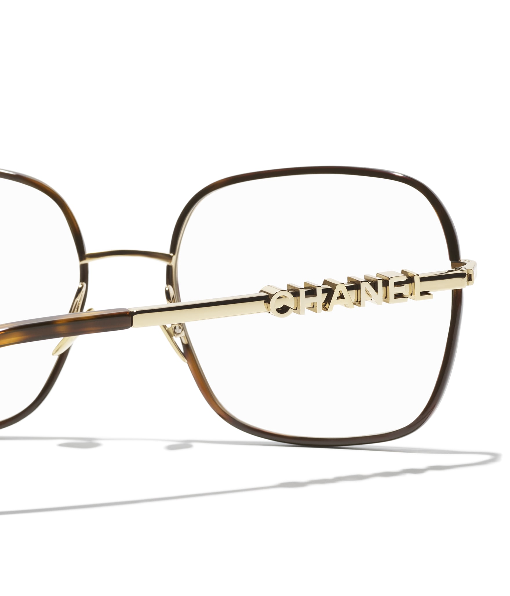 CHANEL Square Eyeglasses A75295X01060V