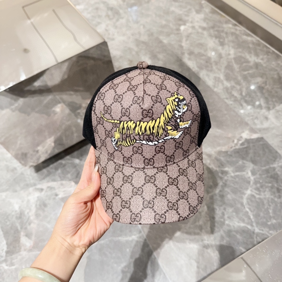 TOP GUCCI Classic Baseball Hat - 2 Colors