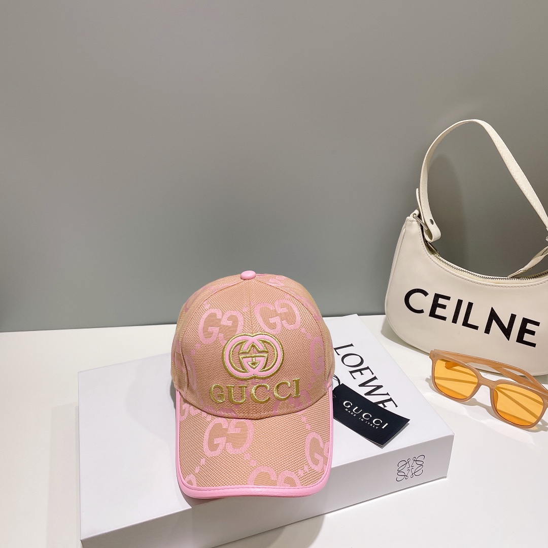 TOP GUCCI Classic Baseball Hat - 3 Colors