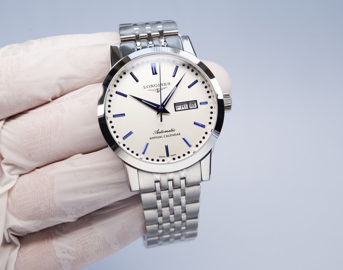 TOP LONGINES 316L Stainless Steel Case Watch 40mm - 3 Colors