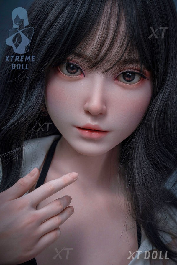 150cm/4ft11 D-cup Japanese Big Breast|Tits Full Silicone Sex Doll - Lin