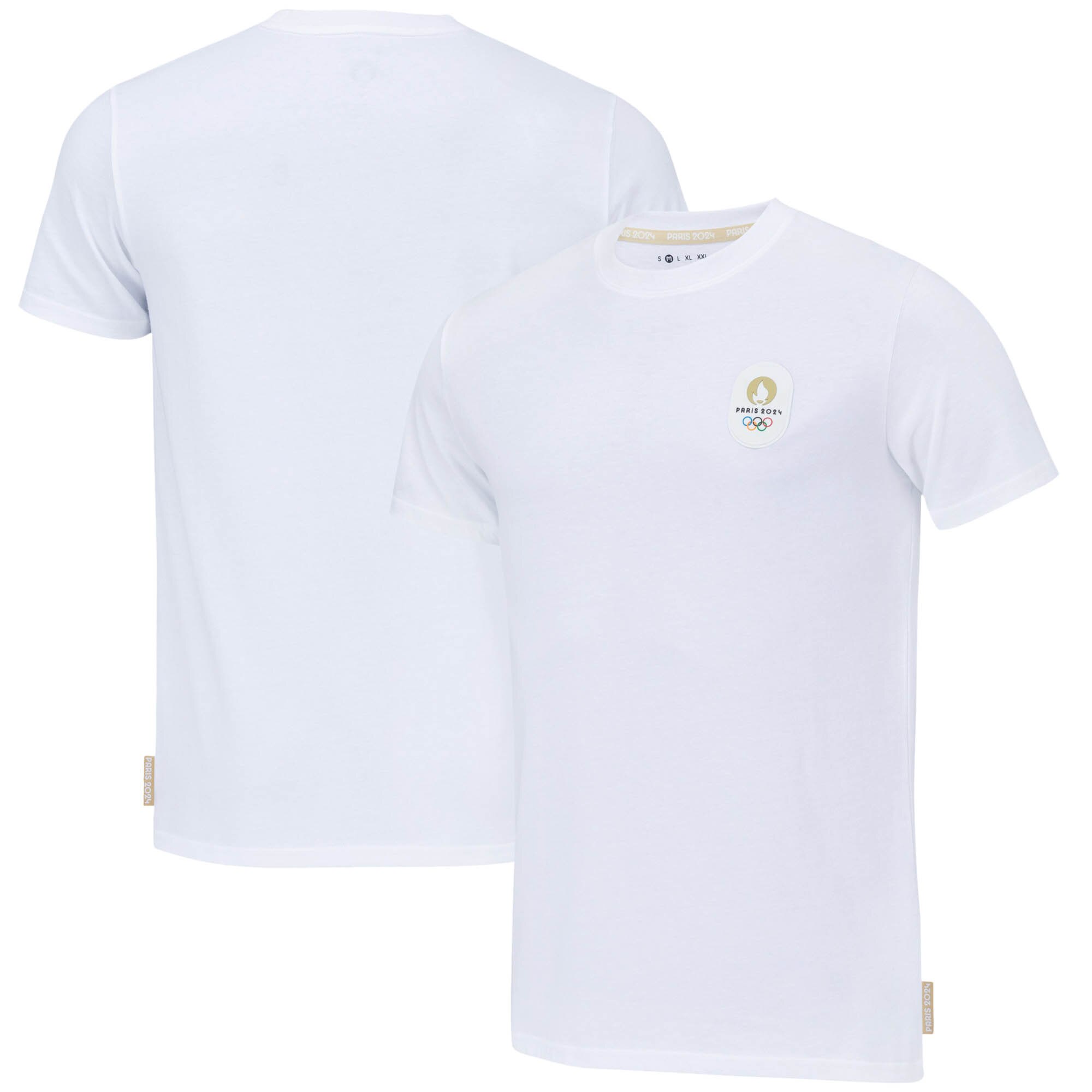 Paris 2024 Olympics Logo T-Shirt - White