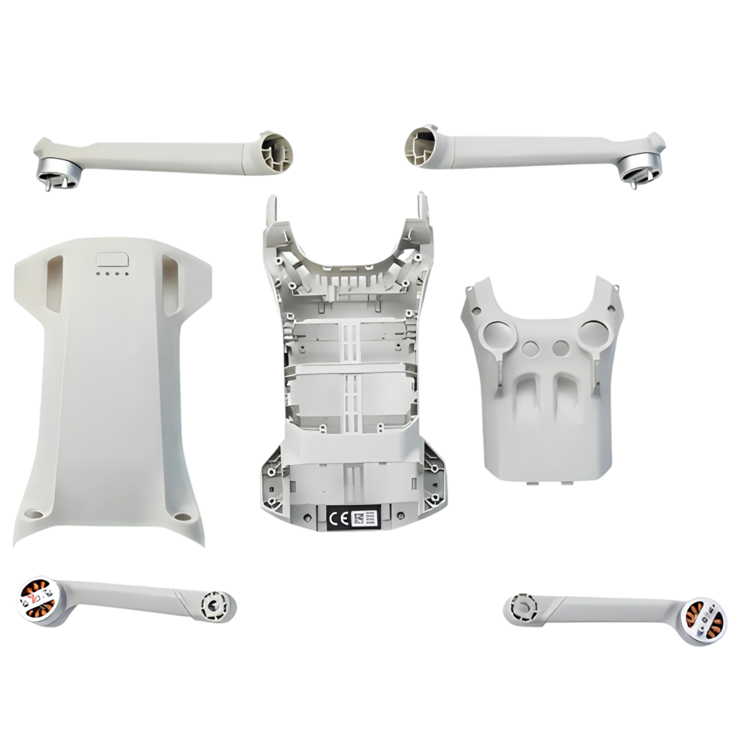 Upper Case Middle Frame Bottom Shell for DJ Mini 3 Pro Drone Body Shell Repair Parts Drone Mini 3 Pro Replacement Accessories