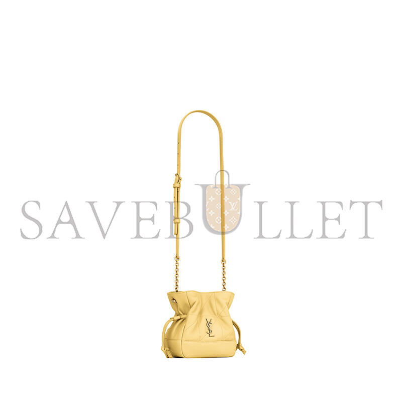YSL JAMIE MINI SHOULDER POUCH IN LAMBSKIN 859174AAB327555 (15.5*14.5*8cm)