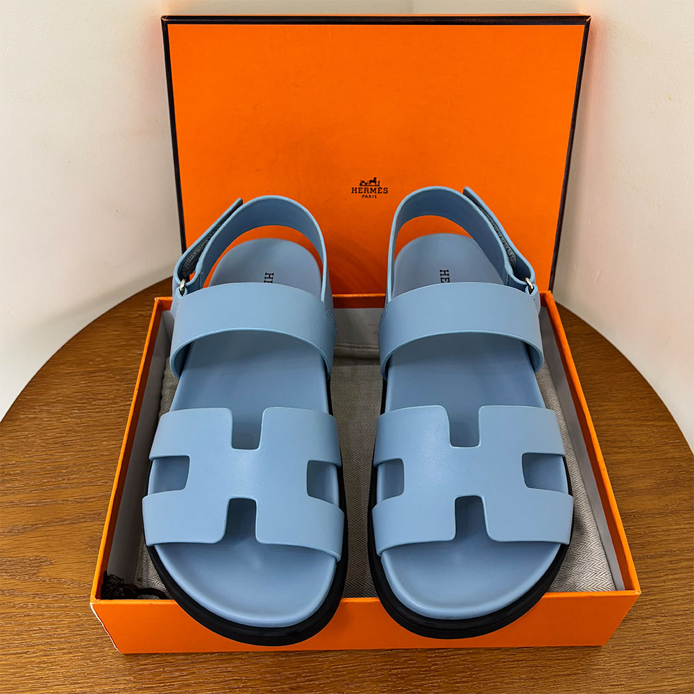 Hermès Chypre leather sandals （Replica）