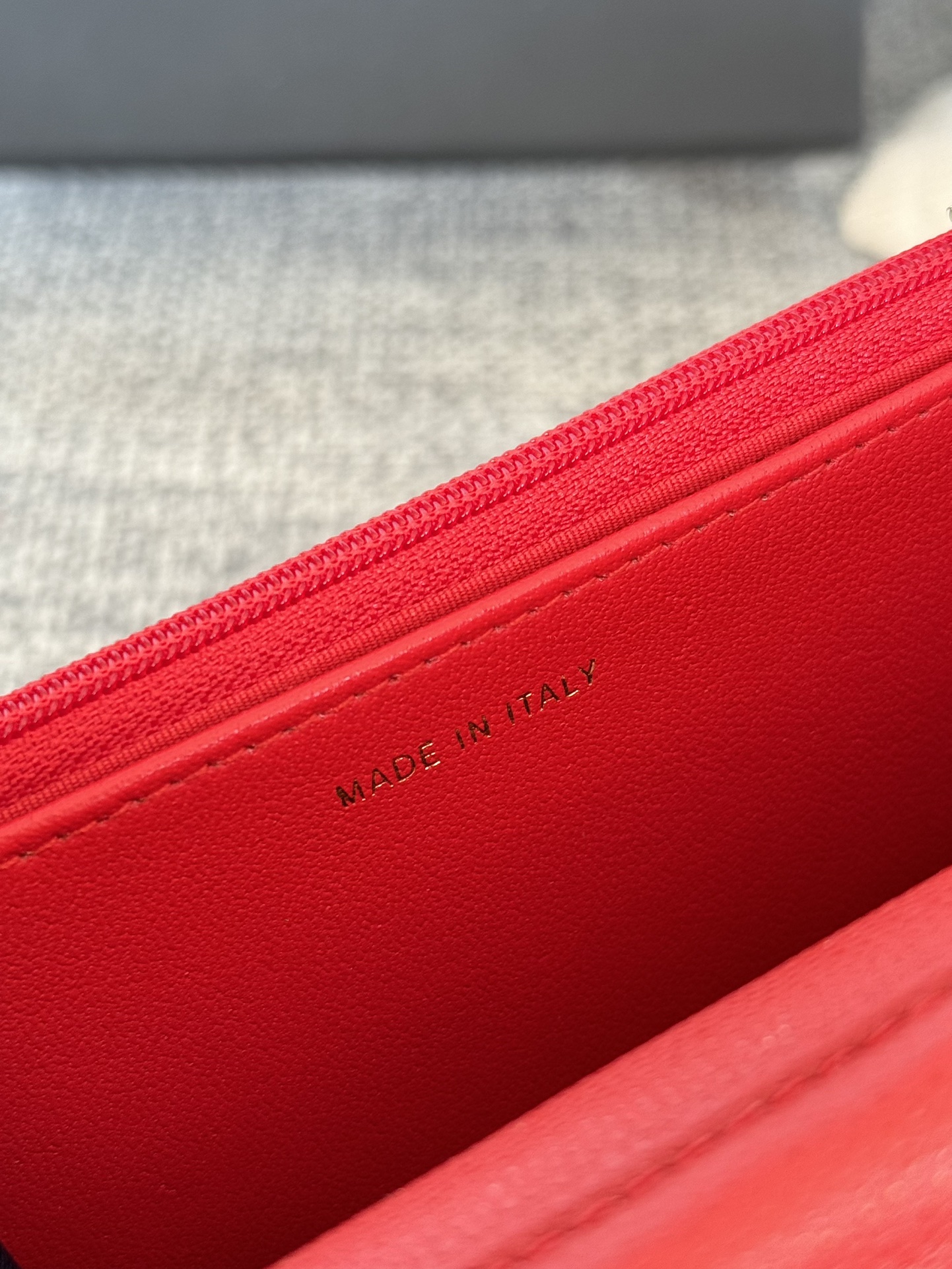 TOP CHANEL WOC Bag Caviar Leather 19CM - Red&GHW