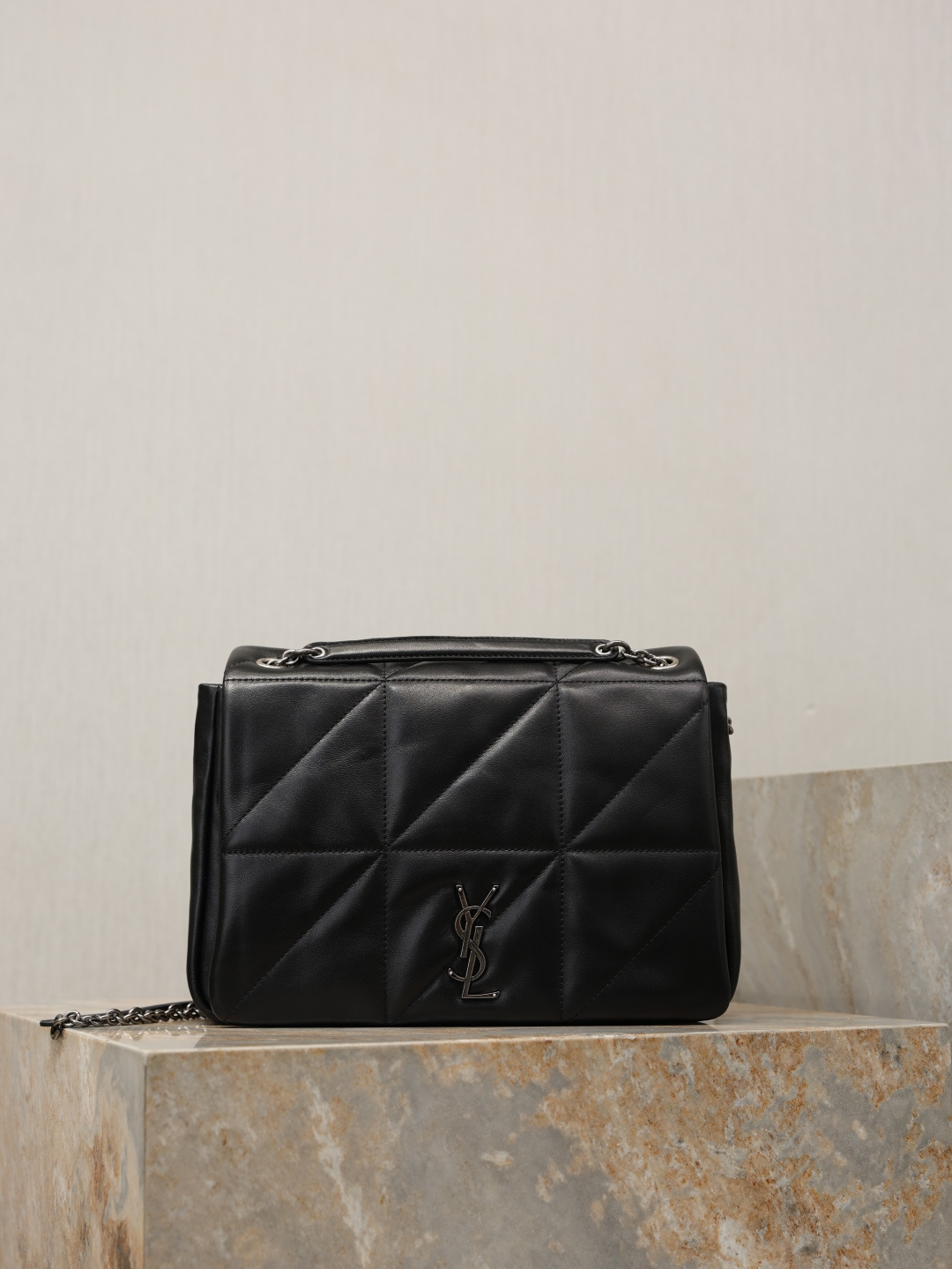 TOP Yves Saint Laurent YSL Jamie Bag 29×21×9.5cm - Black