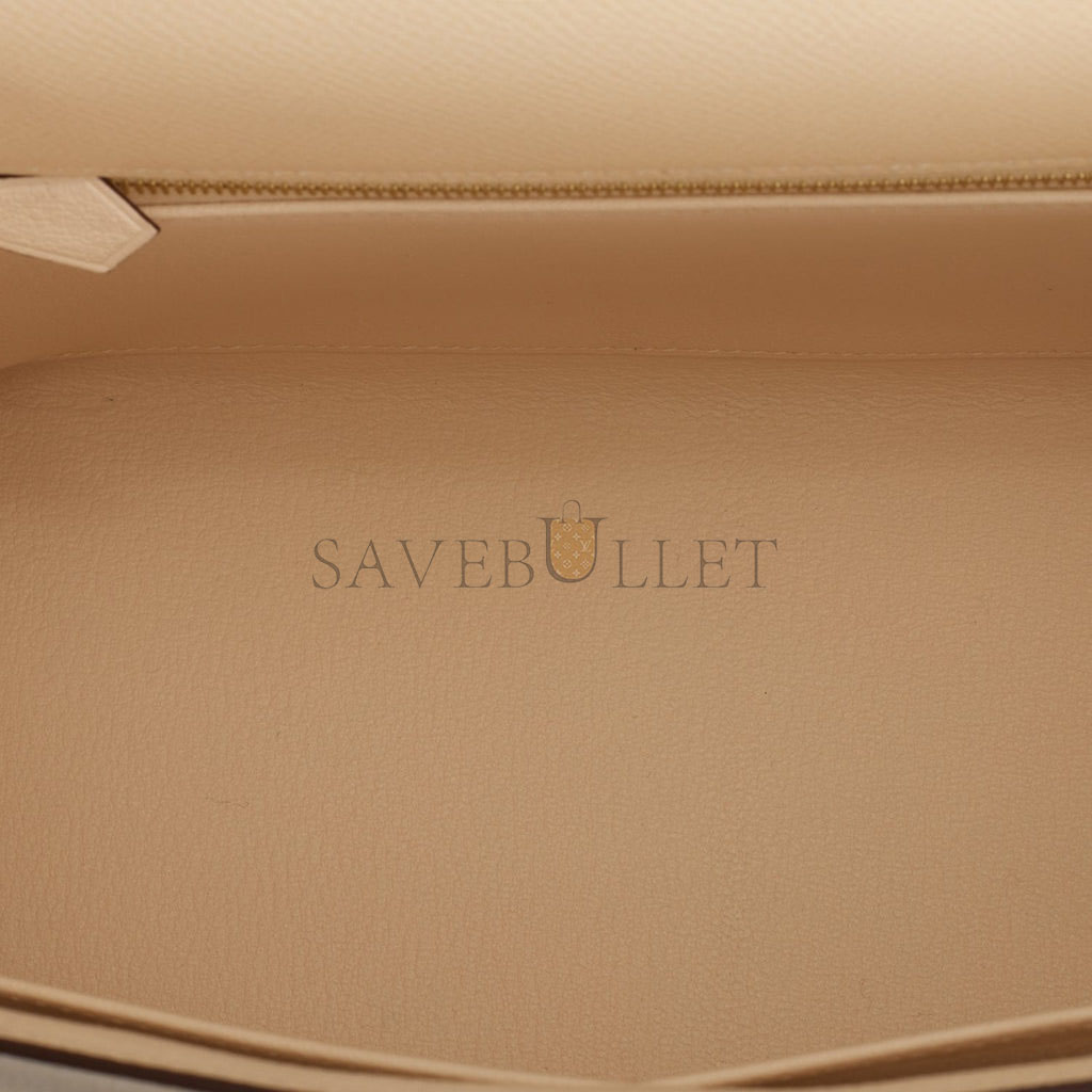 HERMES KELLY 28 SELLIER EPSOM GOLD HARDWARE (28*22*10cm)