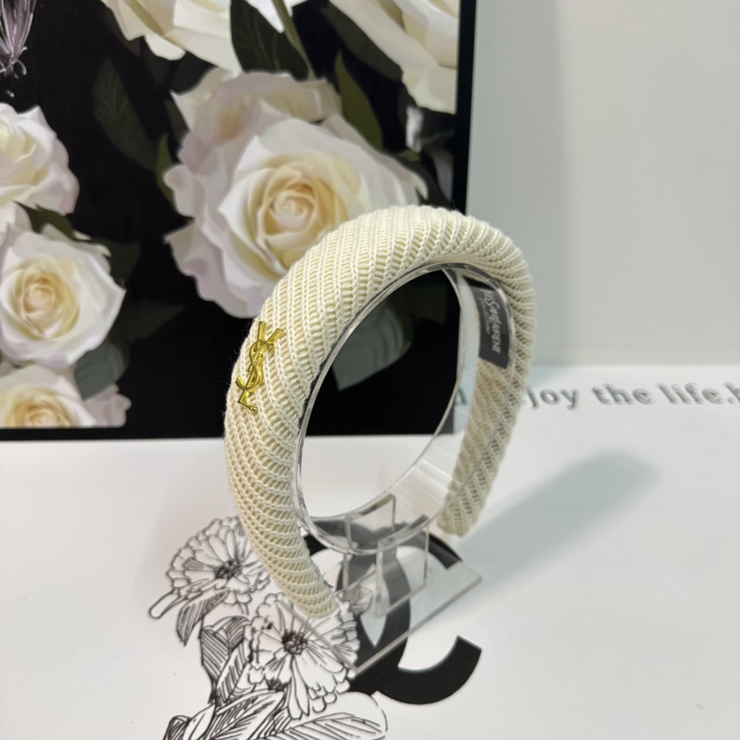 TOP Yves Saint Laurent YSL The Latest Autumn And Winter Hair Band - Three Colors