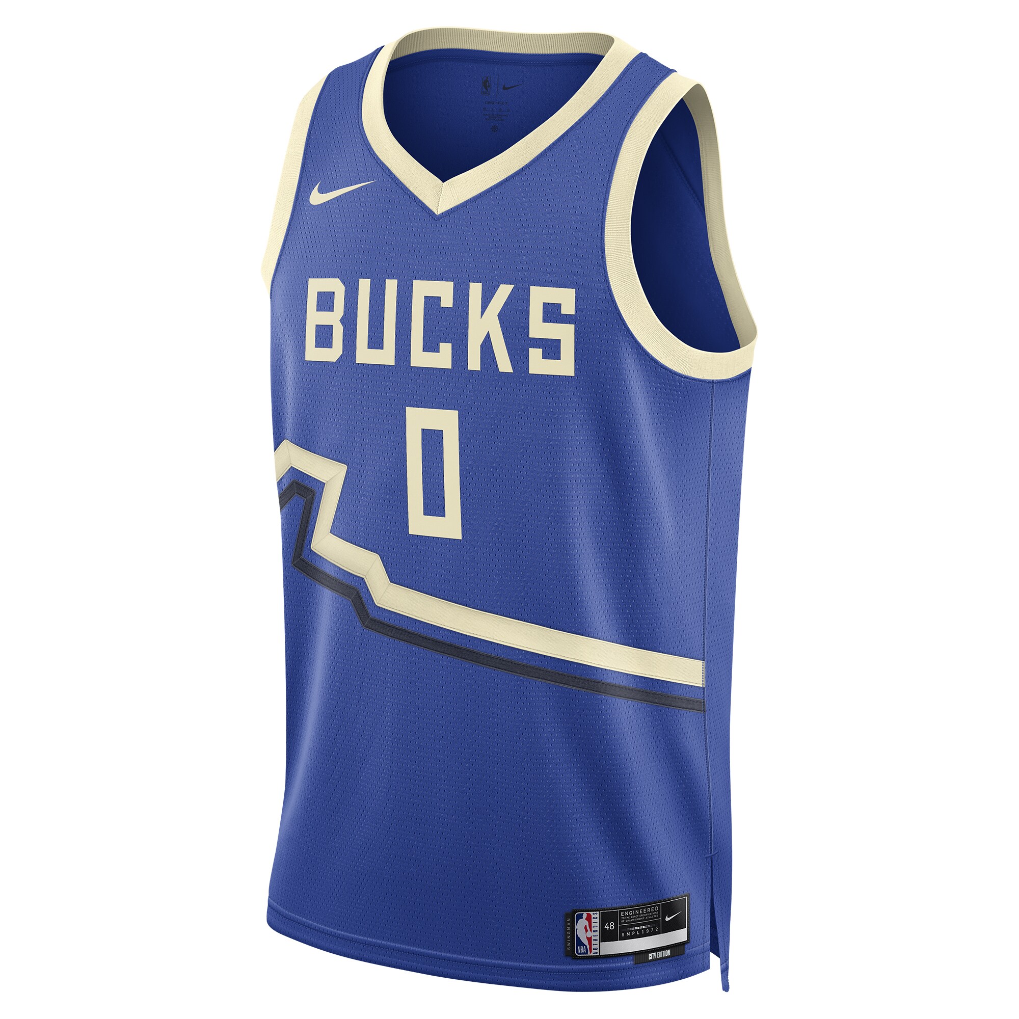 Unisex Milwaukee Bucks Damian Lillard Royal 2024/25 Swingman Jersey - City Edition