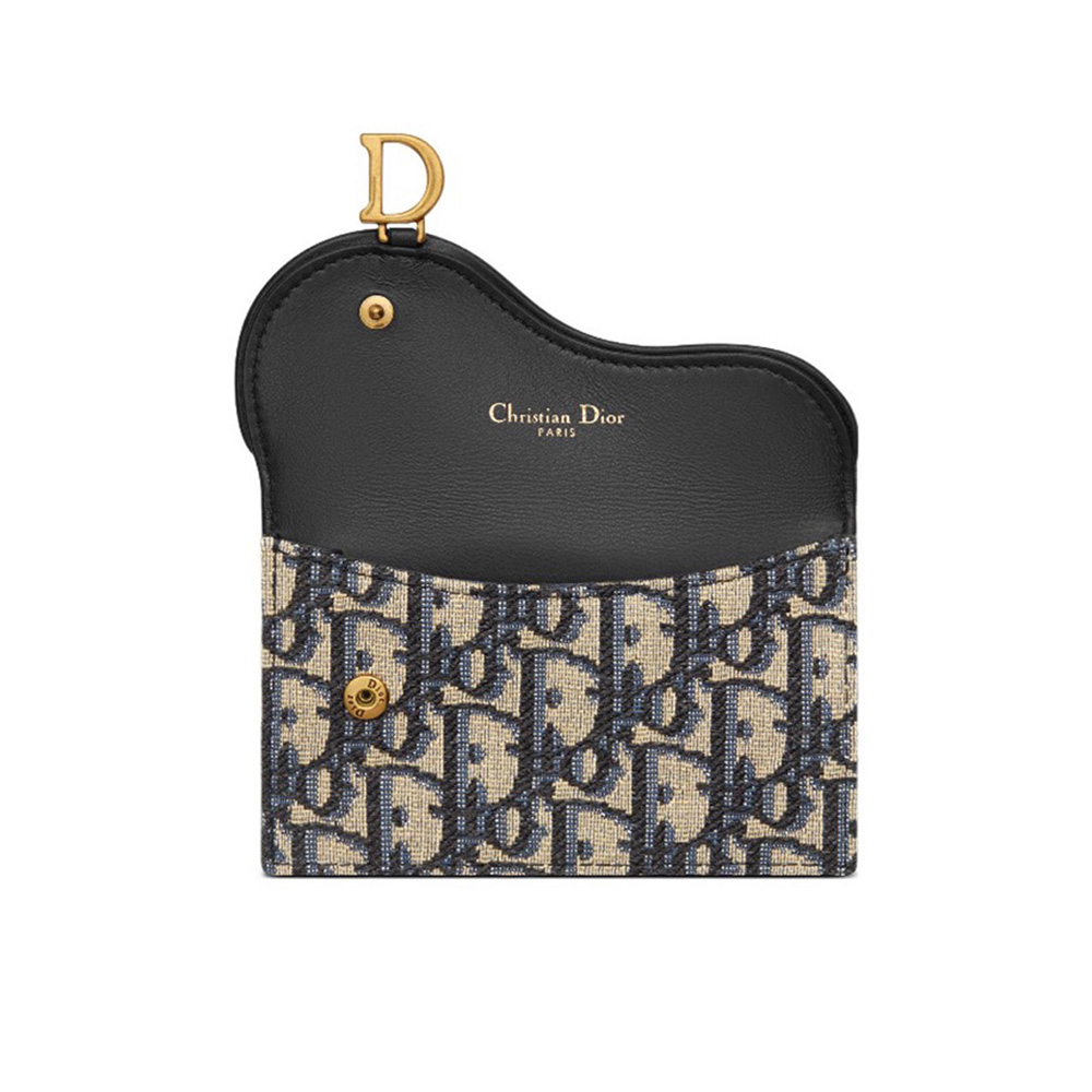 Dior Canvas Saddle Shape Wallte (Replica)